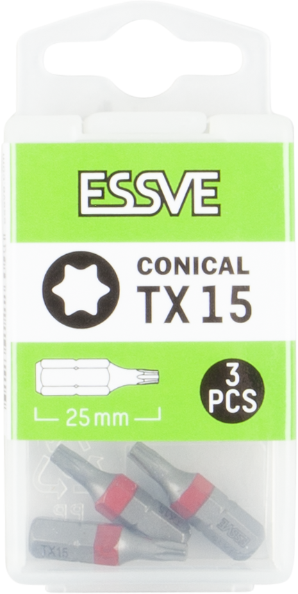 TX15 25mm 3vnt
