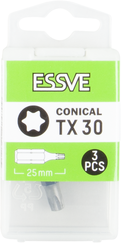 TX30 25mm 3vnt