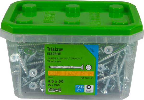 ESSDRIVE 4.5X50 ZN 200vnt