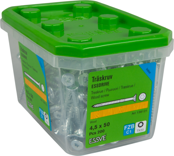 ESSDRIVE 4.5X50 ZN 200vnt