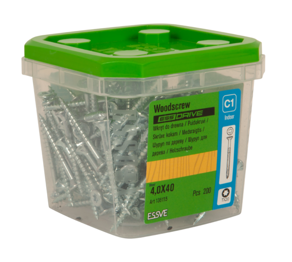 ESSDRIVE 4X40 ZN 200vnt