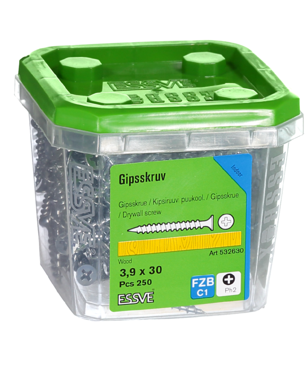 GKP sraigtai medžiui 3,9X57 ZINC COAR-500