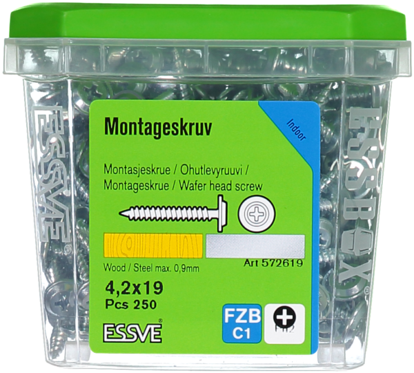 586586.png Montažiniai 4.2x19 ZINC 250vnt