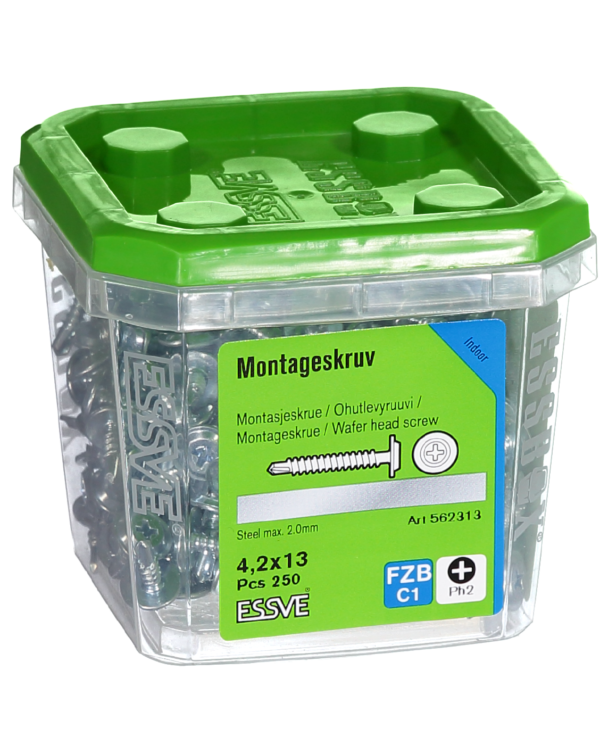 Su grąžteliu 4.2x13 ZINC 250vnt