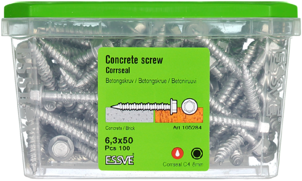 ECS-HF 6,3(5)50 CS - 100vnt