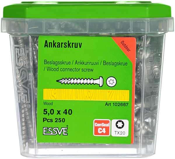 Ankeriniai 5x40 CS 250vnt