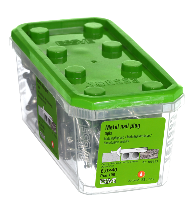 Greitvinė SPIX 6x40 100vnt