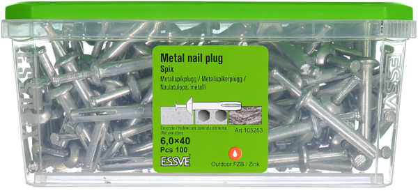 Greitvinė SPIX 6x40 100vnt