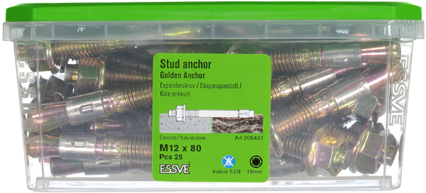 GA M12X80 FZB - 25vnt