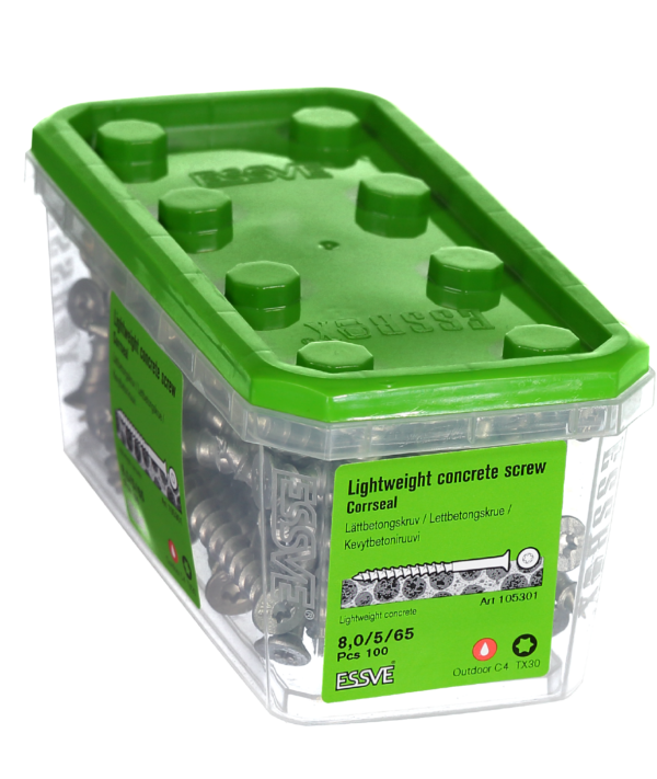 Sraigtai 8x65 CS 100vnt