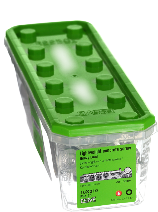 Sraigtai HL 10x210 CS 30vnt