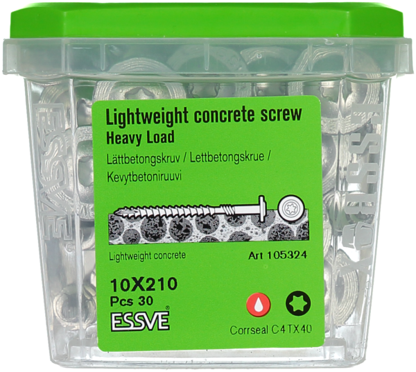 Sraigtai HL 10x210 CS 30vnt