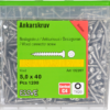 Ankeriniai 5x40 CS 1200vnt